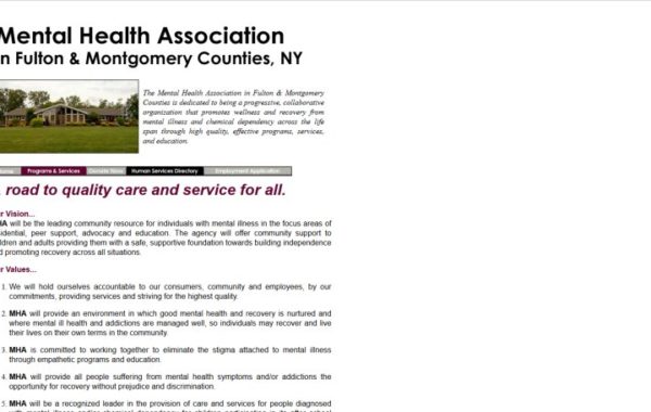 Mental Health Association of Fulton & Montgomery Counties
